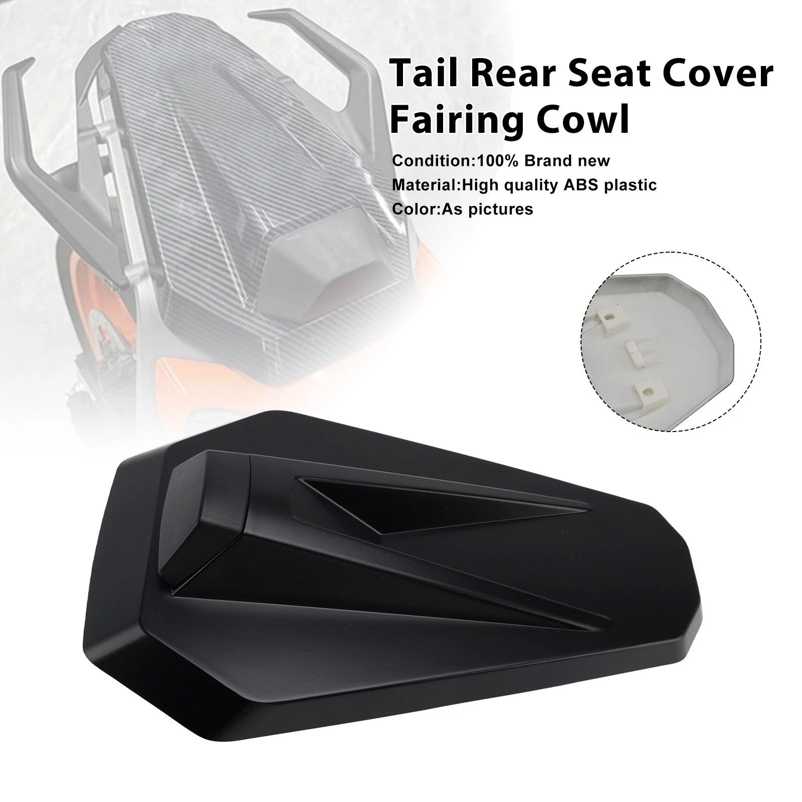 Tail Rear Seat Cover Fairing Cowl for 390 Duke (2024–2025) Matt Black