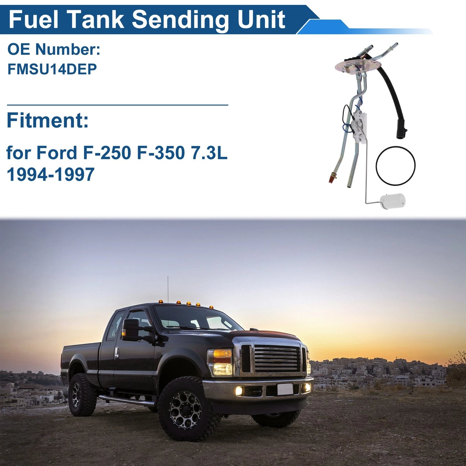 Fuel Level Sending Unit Module for Ford F-250 F-350 7.3L (1994–1997) No.FMSU14DEP