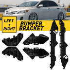 Set of 2 Bumper Brackets for Toyota Corolla (2009â2013)