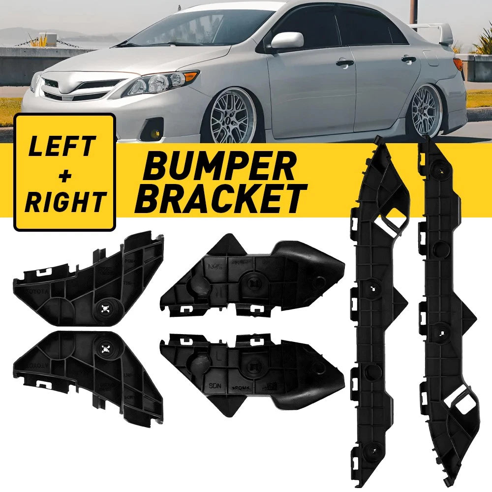 Set of 2 Bumper Brackets for Toyota Corolla (2009â2013)
