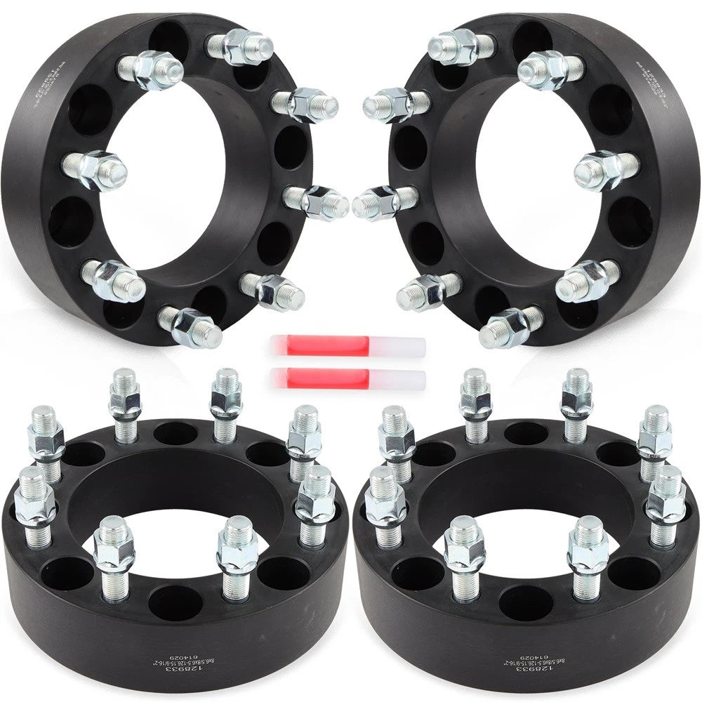 Set of 4 Wheel Spacers for Ford F-250 (1988–1998) 2" 8x6.5