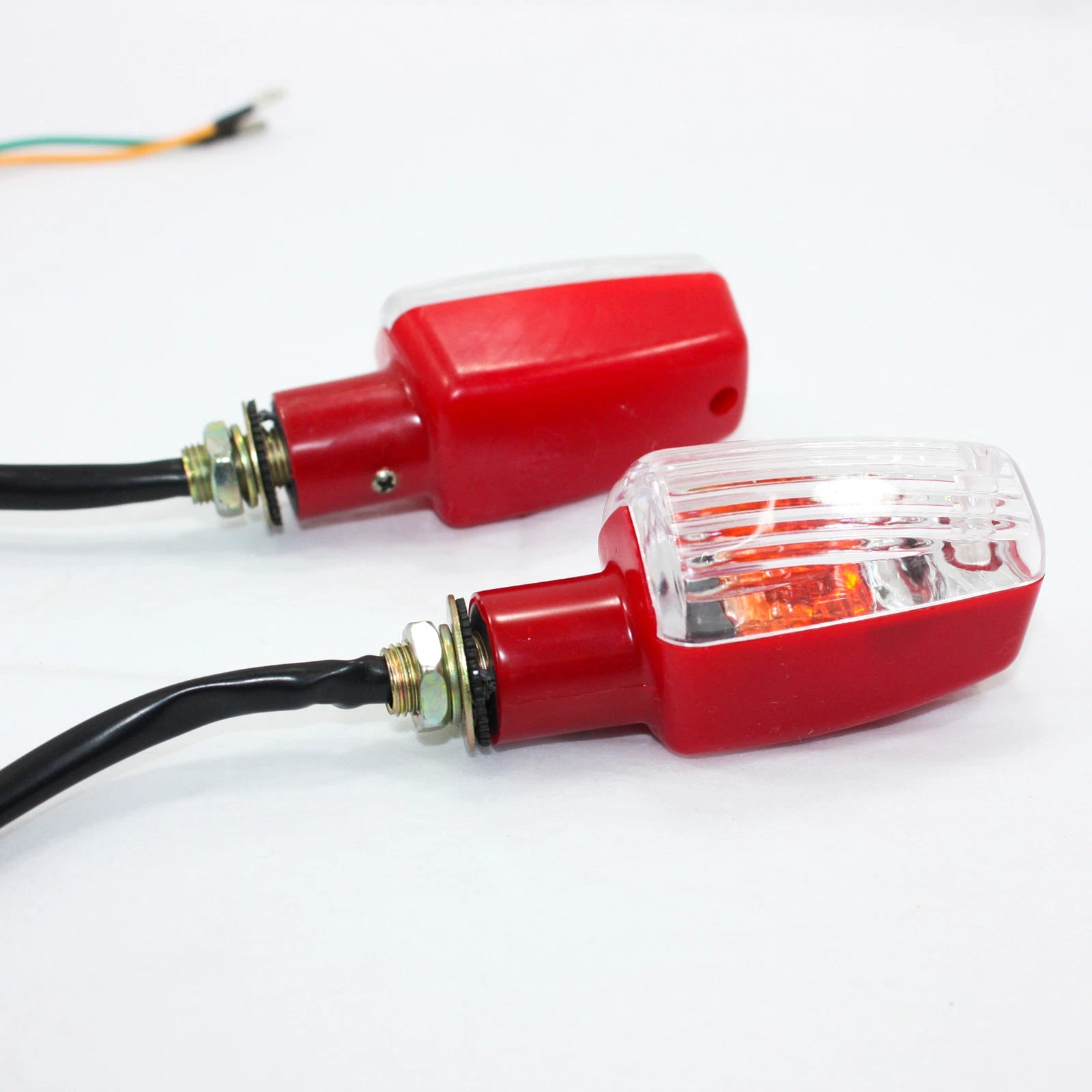 12V Red Indicator Turn Signal Light for Dirt Motorcycle Bike MX (PIT PRO)
