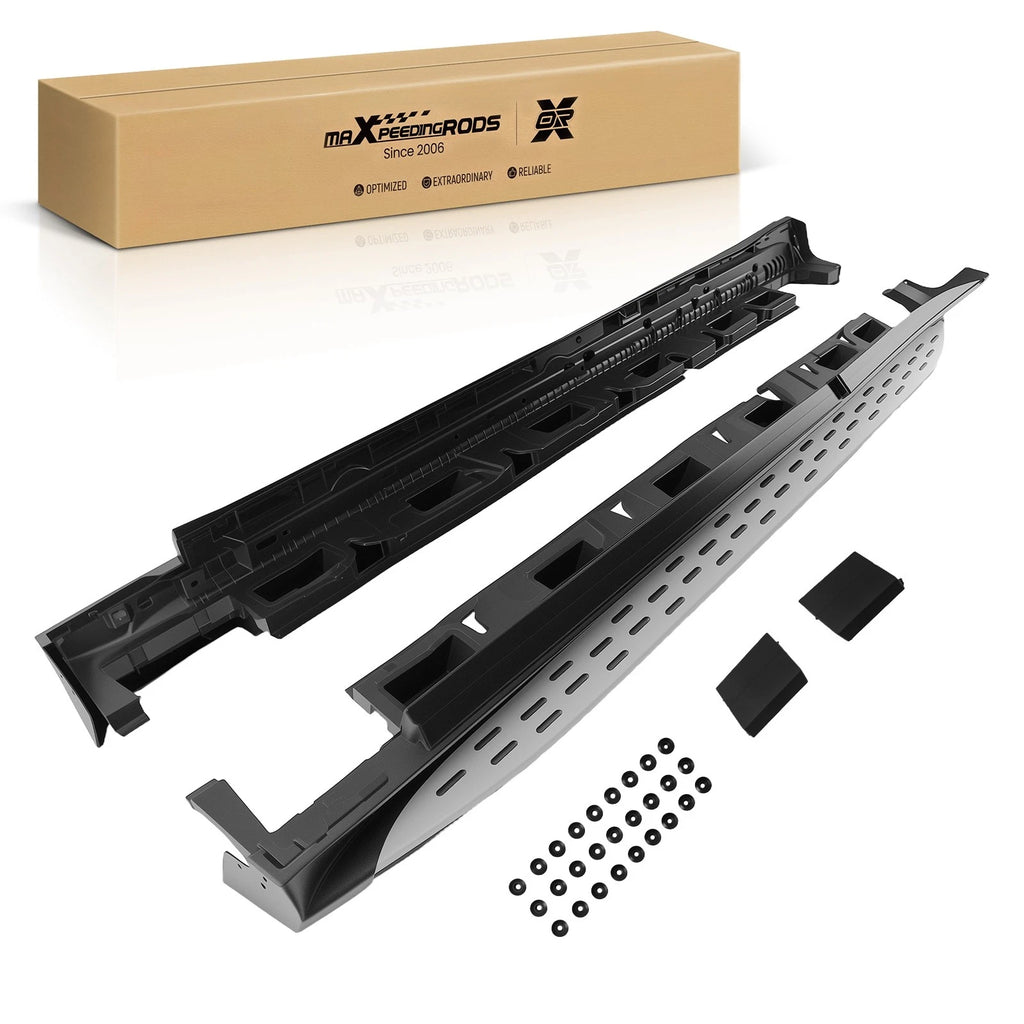 Black Running Boards Side Steps for Mercedes-Benz GL GLS Class (2013-2018)