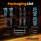 Coilover Suspension Kit for VW Jetta MK5 MK6 (2005-2019)