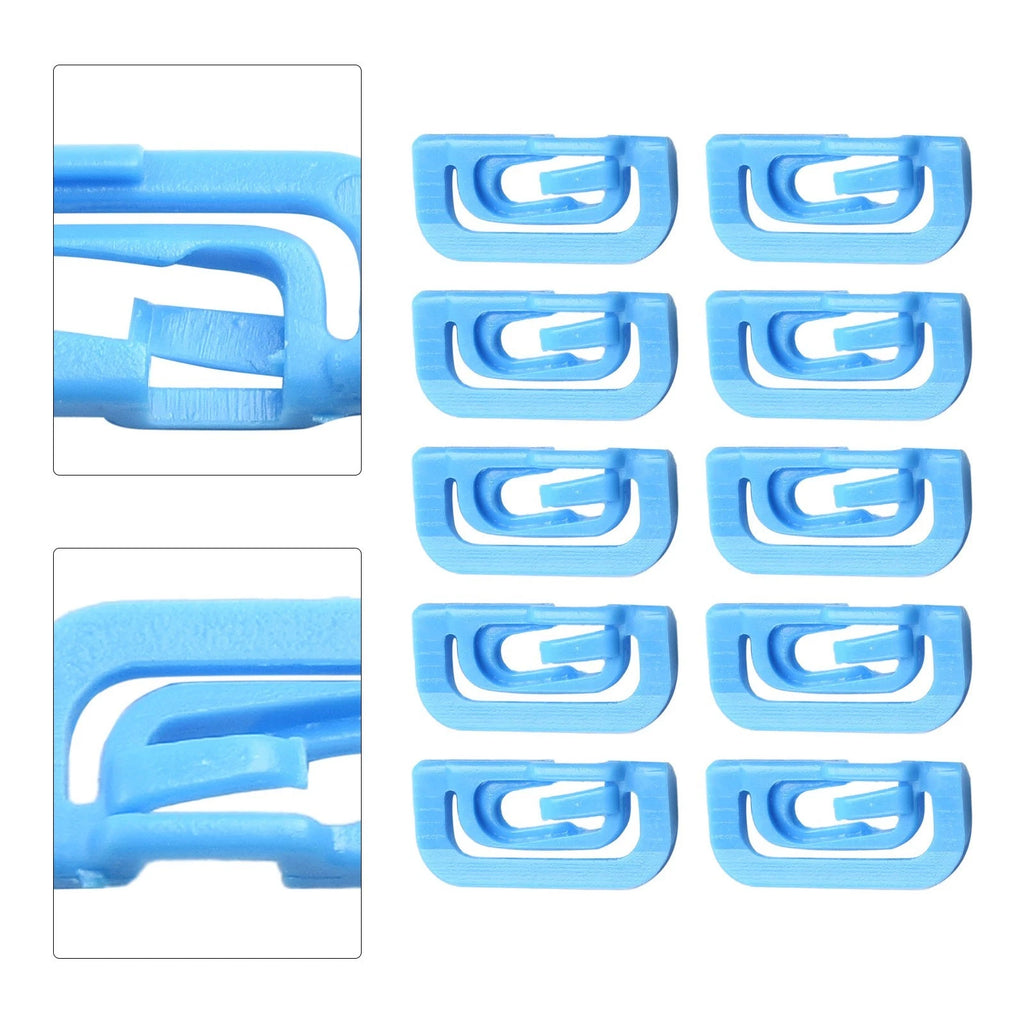Pack of 10 Windshield Molding Clips for Mitsubishi