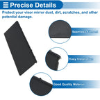Sun Visor Mirror Cover for Buick Envision (2014–2021) No. 23196443 Black