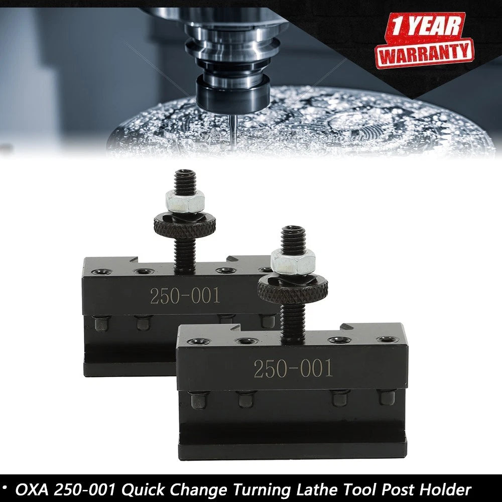 2Pcs Quick Change Lathe Tool Post Holder for OXA 250