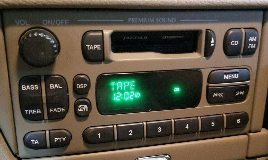 Stereo Tape Radio Player for Jaguar S-Type (1999–2002) XR8F-18K876-CHA
