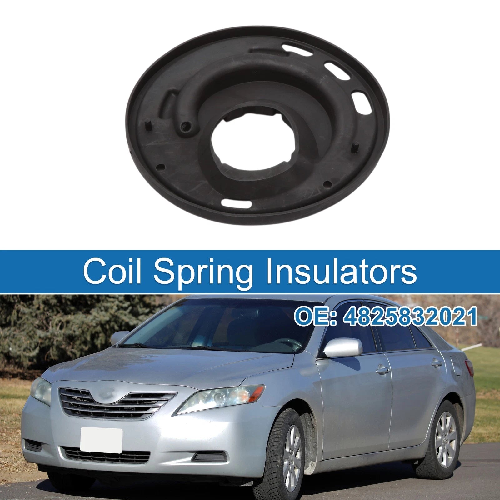 Lower Coil Spring Insulators No. 4825832021 for Toyota Camry (2004–2011)