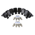 Set of 8 Ignition Coils & Double Platinum Spark Plugs for Mercedes W140 R129