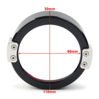 Speedometer Gauge Meter Ring Cover for Honda Rebel CMX300 (2021) Black Silver