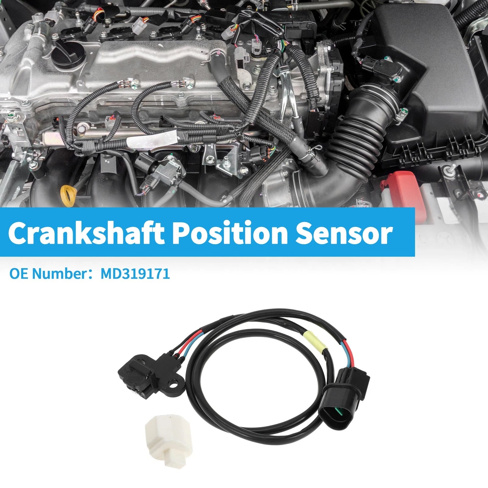 Crankshaft Position Sensor for Mitsubishi Diamante (1997–2004) MD319171