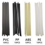 10pcs Plastic Welding Rods 200x5x2.5mm for Plastic Welder (ABS/PP/PVC/PE)