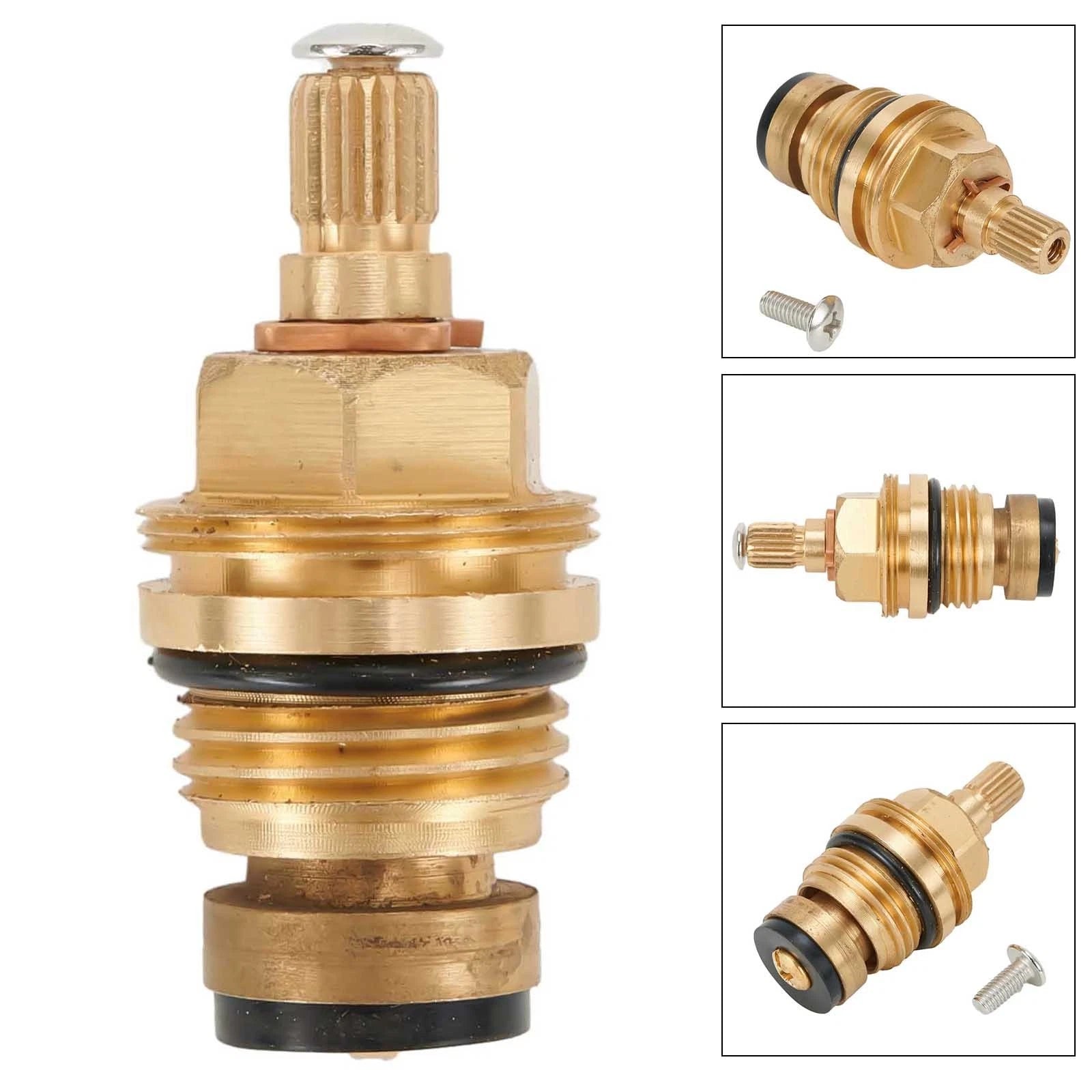 Faucet Repair Parts for Spool Faucet (Copper, Thickened Thread)