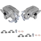 Set of 2 Rear Brake Calipers for Volkswagen Jetta (2000–2005)