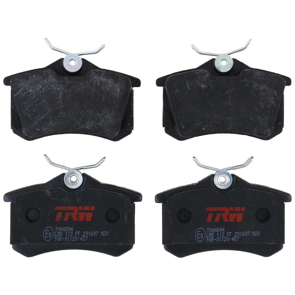 Set of 4 Disc Brake Pads for Audi A8 Quattro (2002–2003)