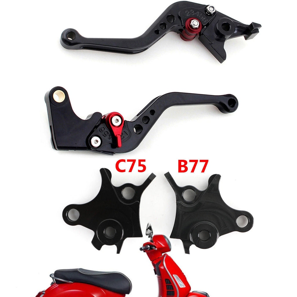 Short Clutch Brake Lever for BMW R1200GS Adventure (2014–2018) BLK