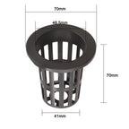 25 Pcs Mesh Net Cups for Aeroponic Plant Growing