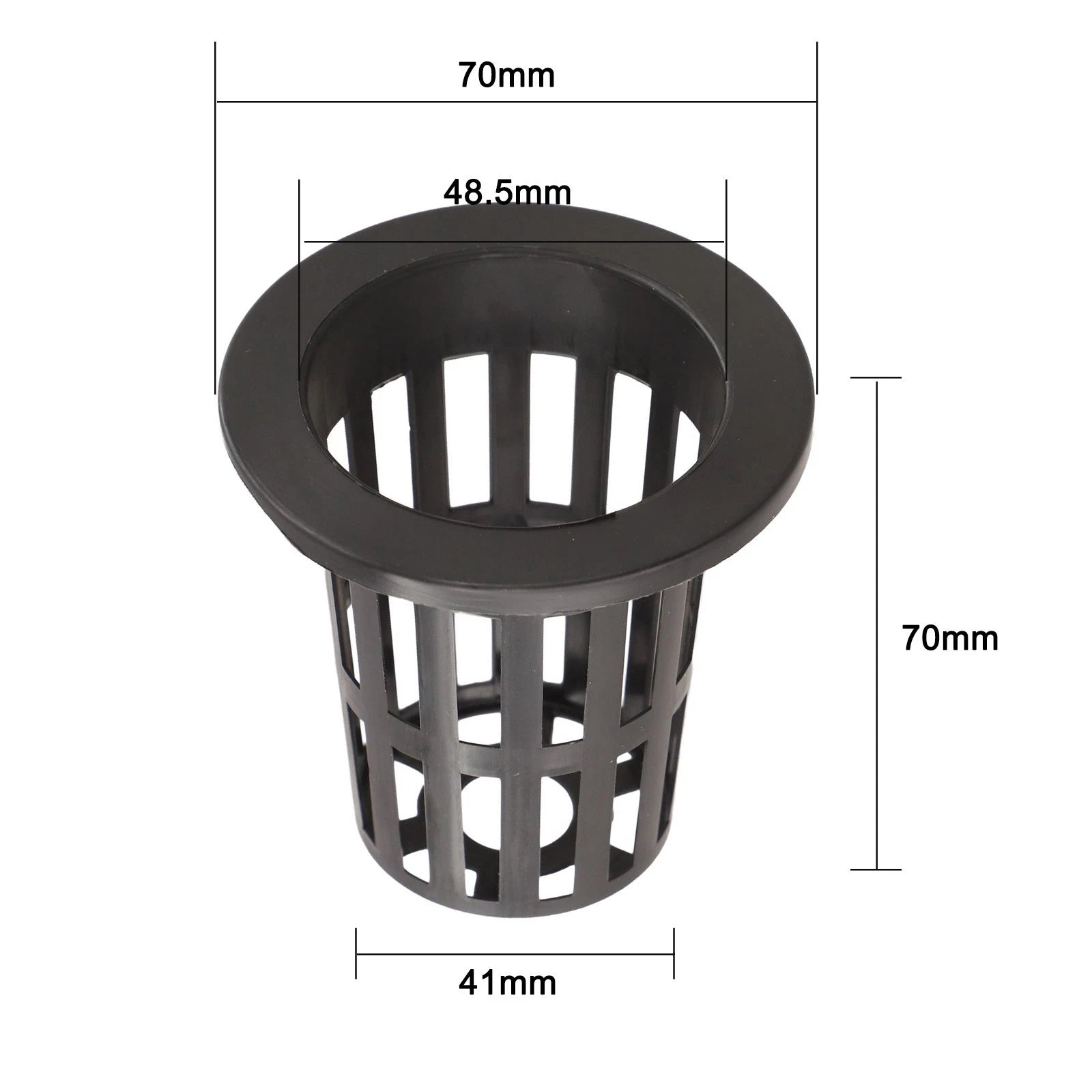 25 Pcs Mesh Net Cups for Aeroponic Plant Growing