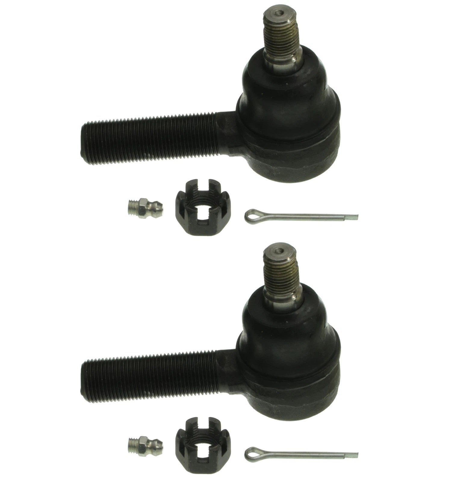 Set of 2 Front Outer Steering Tie Rod Ends for Jeep CJ7 Dodge P200 (ES140R)
