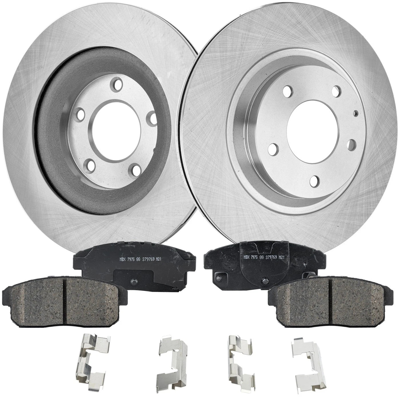 Rear Brake Disc Rotors and Pads Kit for Mazda RX-8 (2004–2011)