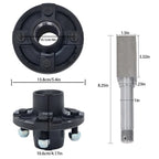 Set of 4 Trailer Hub Kits for 4" Spindle
