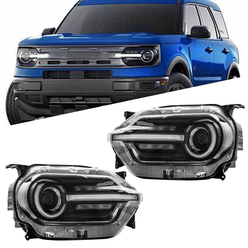 Headlight Assembly for Ford Bronco Sport (2021–2024) Left + Right Side