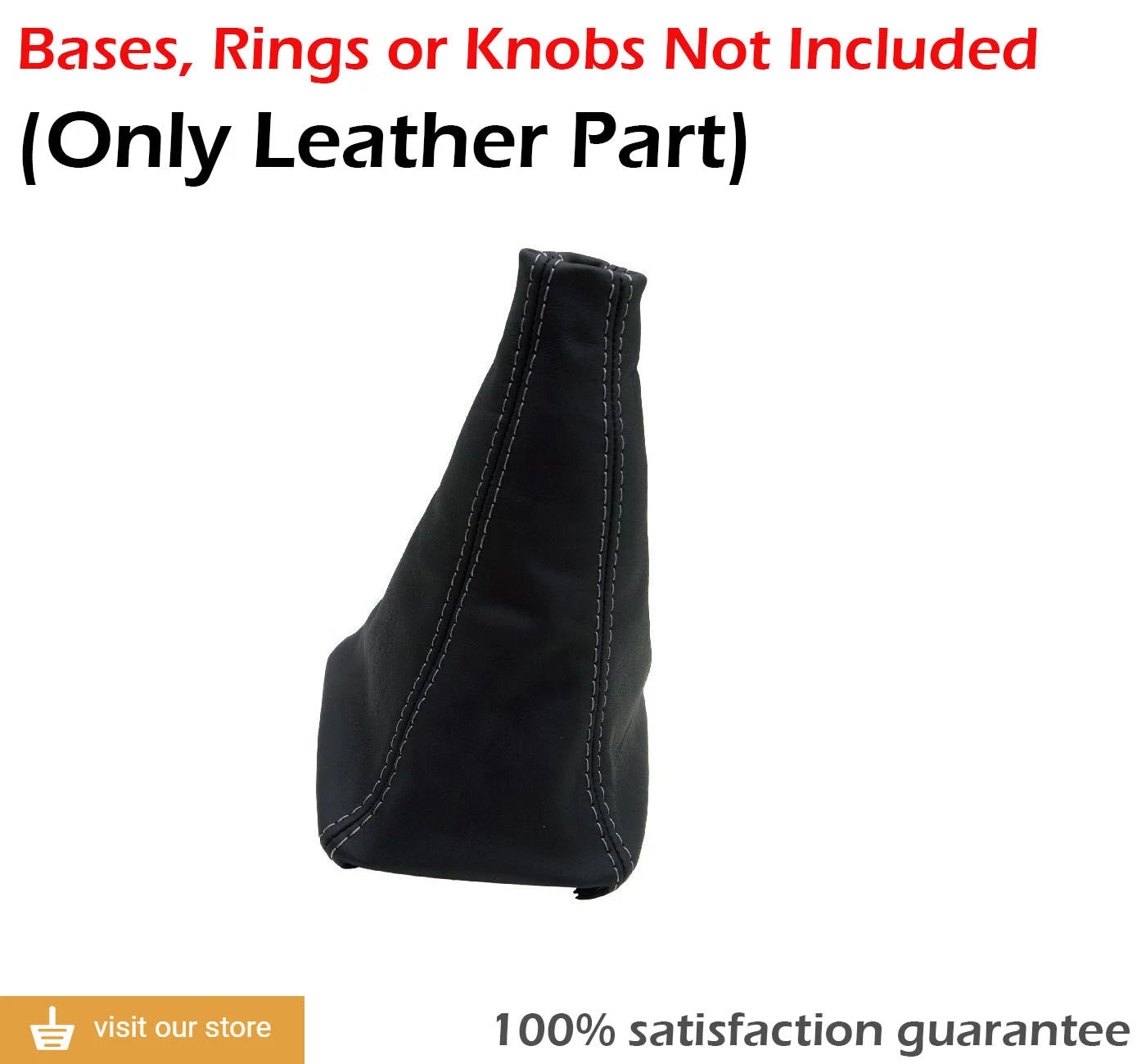 Manual Shift Boot for Toyota Supra (1986–1992) Gray PVC Leather