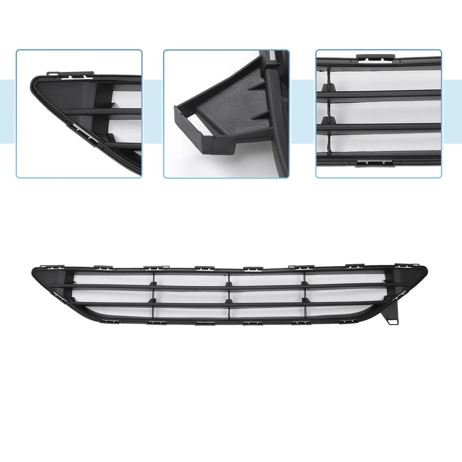 Front Lower Hood Bumper Grille Grill for Nissan Rogue (2016–2020) No.622546FL0A