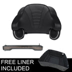 Trunk Pad Speakers for Harley Touring (2014–2023) Black