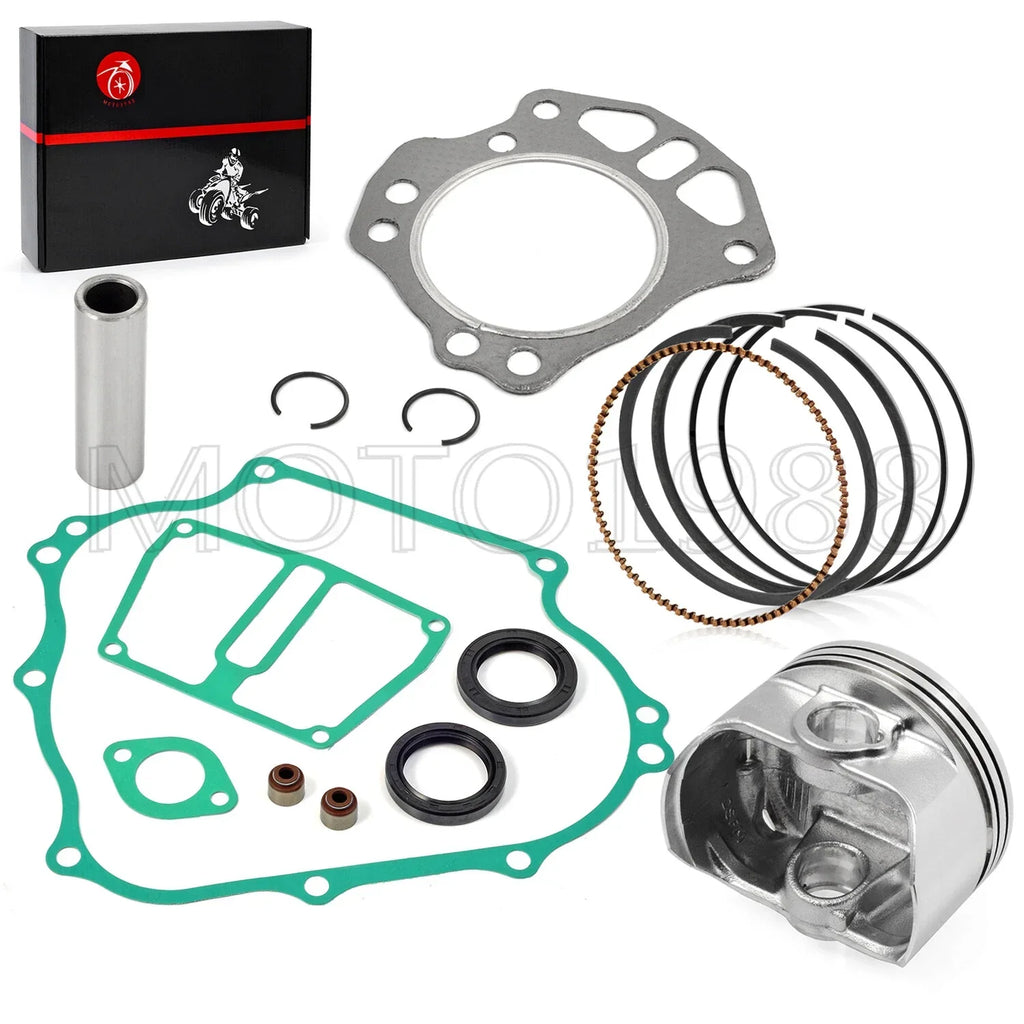 Engine Gasket Kit w/ Piston Ring & Seal for Kawasaki Mule