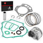 Engine Gasket Kit w/ Piston Ring & Seal for Kawasaki Mule