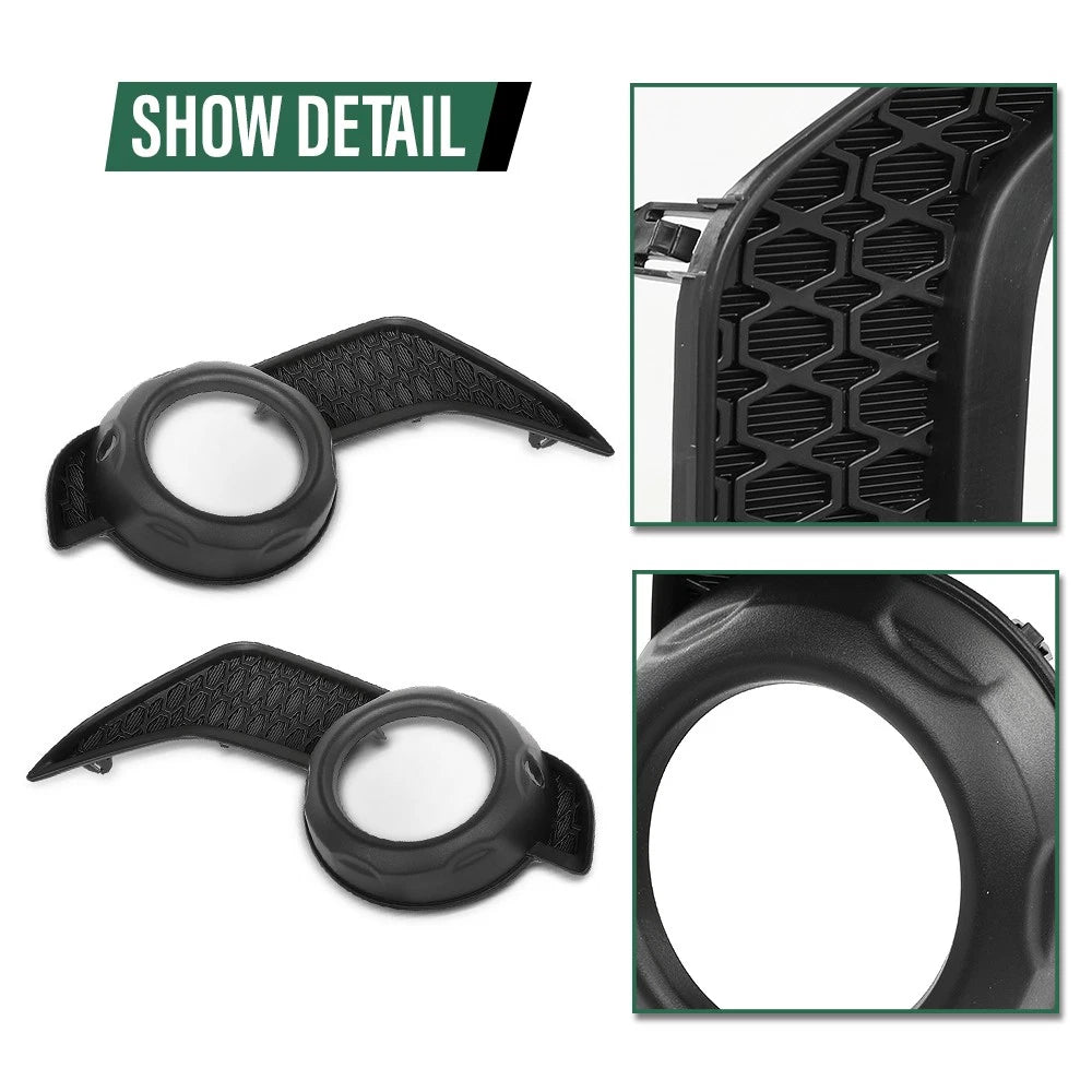 Set of 2 Fog Light Bezels for Toyota 4Runner (2014–2020)