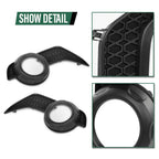 Set of 2 Fog Light Bezels for Toyota 4Runner (2014–2020)