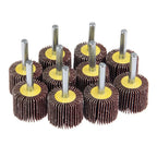 Set of 10 80 Grit Sanding Discs for Metal and Non-Metallic Materials