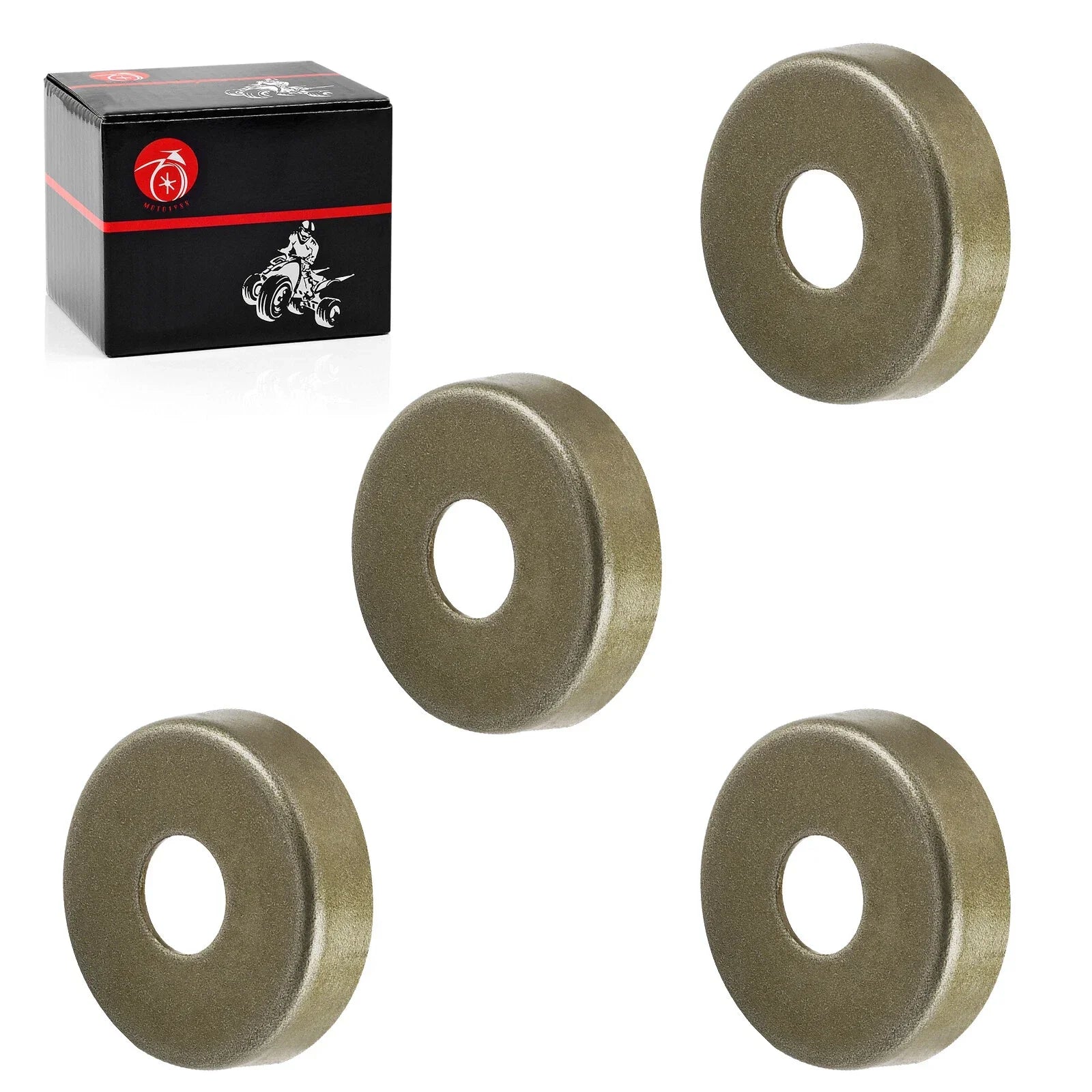 Front Arm Bushing Rubber Cap 4pcs for Polaris Outlaw (2007–2021)