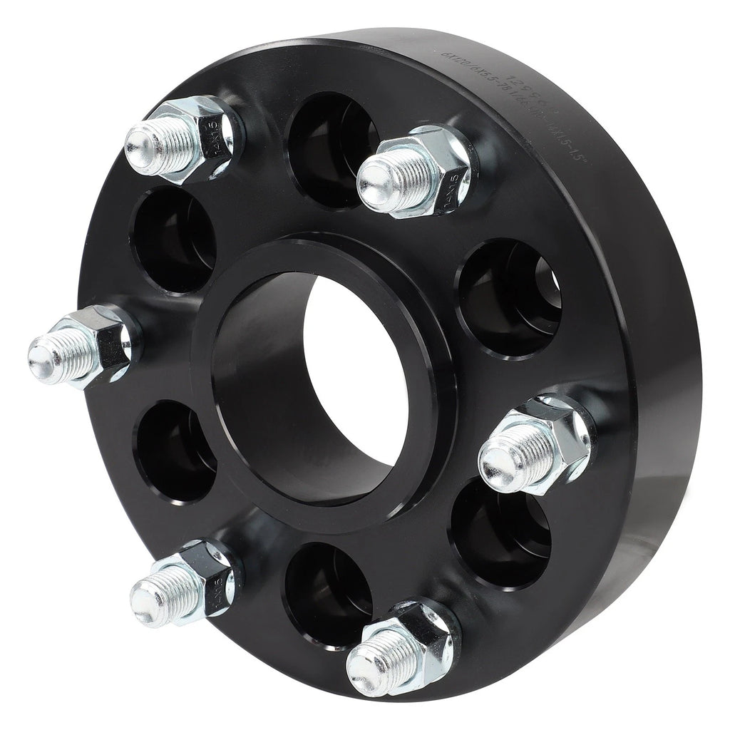 2X 6x120 to 6x5.5 Wheel Adapters M14x1.5 for Chevrolet Colorado Traverse (2015–2023)