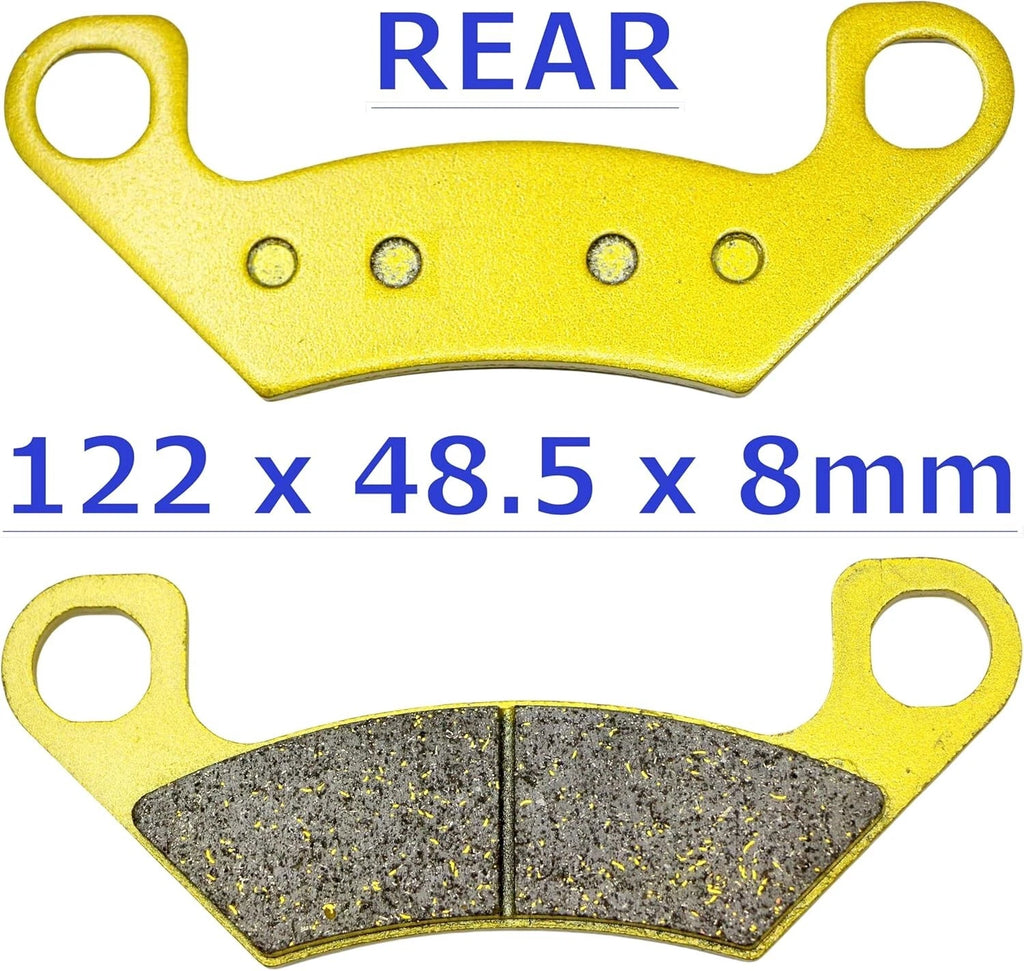 MC Brake Pads for Arctic Cat Wildcat XX, Prowler Pro Crew XT 1000 (2018–2024)