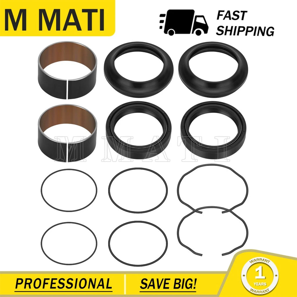 Front Fork Dust Bushing & Oil Seal Kit for Suzuki GSXR1000 (2009–2024) 51152-47H10