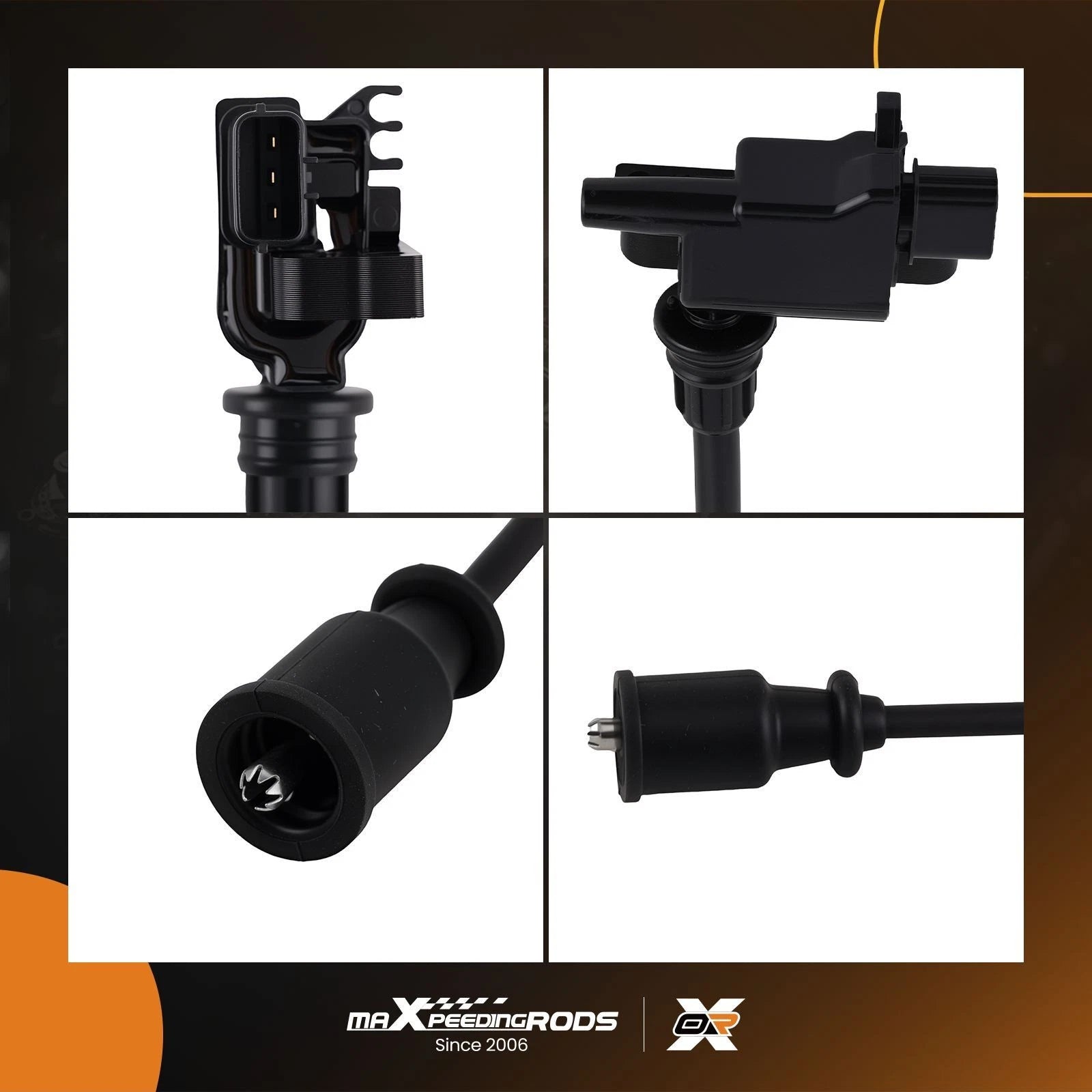 Ignition Coil and Wires Pack for Mazda Protege (2001-2003)