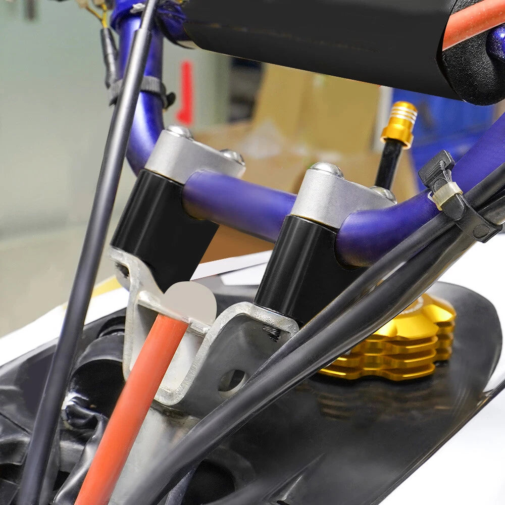 Handlebar Riser Clamp Set for Yamaha Raptor 700 YFM700 (2013–2026)