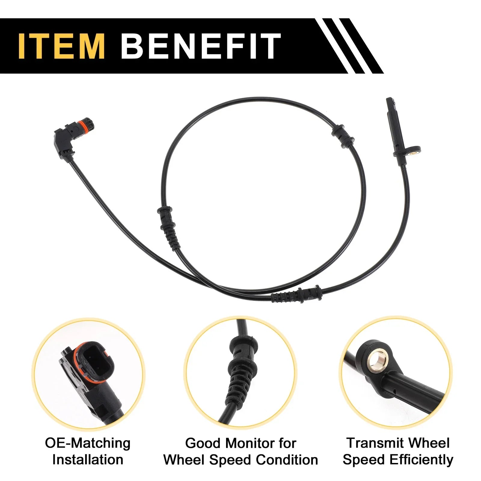 ABS Wheel Speed Sensor for Mercedes-Benz GLE63 (2015-2023)