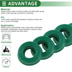 Set of 5 Oil Seal Ring 10x20x5mm for Rotary Shaft (High Pressure)
