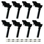 Set of 6 Ignition Coils & Spark Plugs for Chrysler Pacifica (2004–2006)