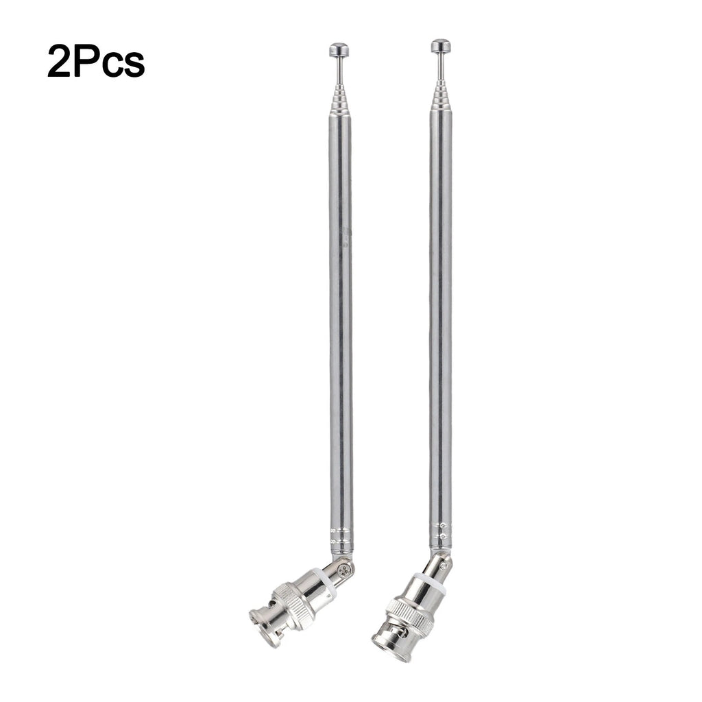 Set of 2 BNC Antennas for Radio Scanner VHF UHF AM FM