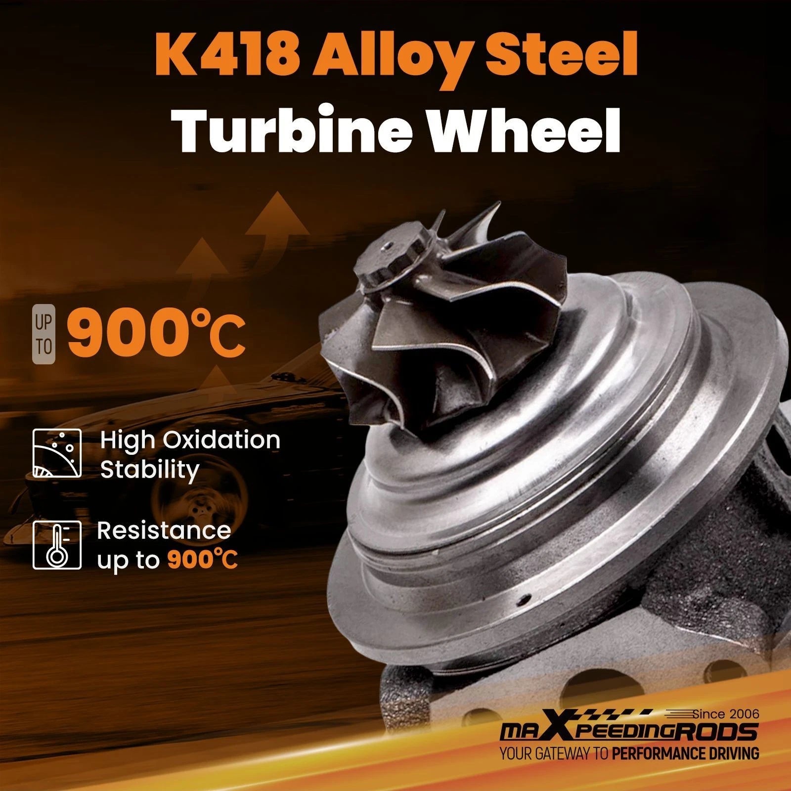 Turbocharger CHRA Cartridge for Opel Monterey 3.0L (1998–1999)