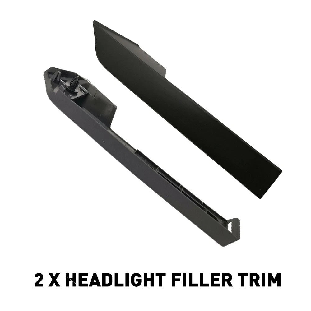 2X Headlight Molding Filler Panel Trim for Toyota Tacoma (2012–2015)