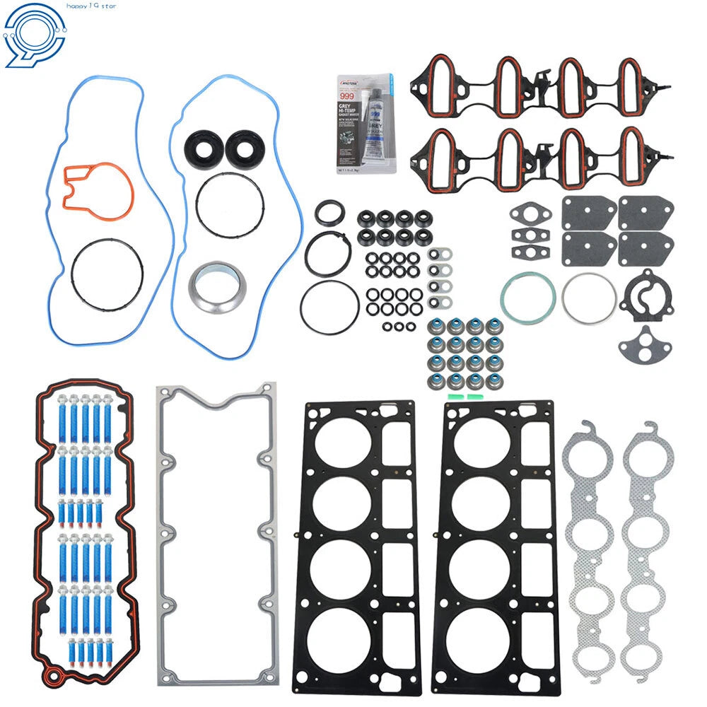 Set of 10 Head Gasket Bolts for Cadillac Chevrolet GMC Buick (2004–2014)