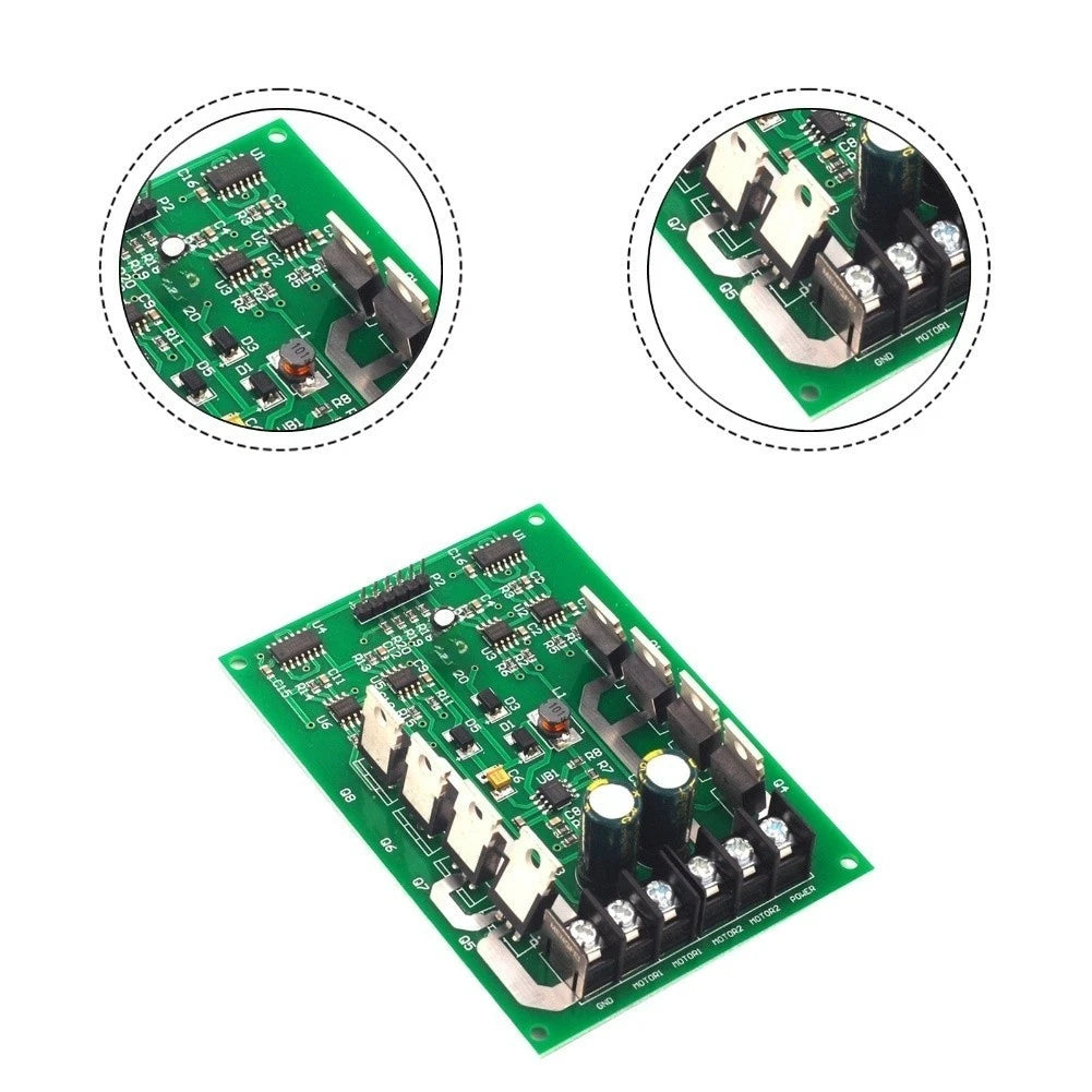 Motor Driver Module for DIY Electronics (Low-resistance N-channel MOSFETs)