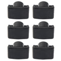Set of 6 Black Hydraulic Cam Chain Tensioner Nylon Pads for Harley Big Twin (2007–2017)